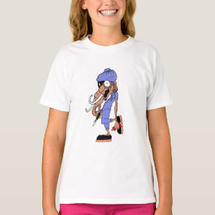 Cooler Hip-Hop-Künstler T-Shirt