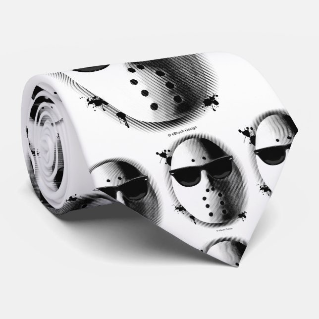 Cooler HockeyGoalie Krawatte (Gerollt)