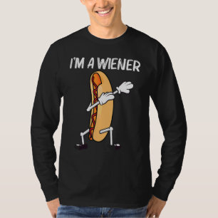 Cooler Hot Dog Für Männer Frauen Geschnittener Brö T-Shirt