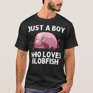 Cooler Hummer für Jungen Kids Blob Fisch Tier im M T-Shirt