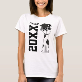 Cooler Hund Absolvent T-Shirt