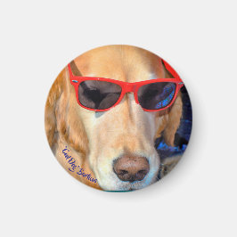 "Cooler Hund" Barticus Magnet
