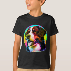 COOLER HUND BUNTER REGENBOGEN T-Shirt
