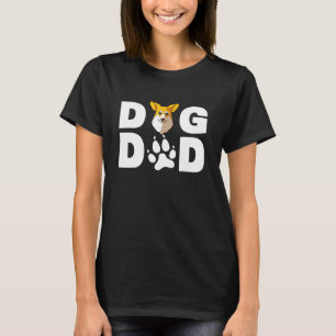 Cooler Hund Papa Hund Ever Vater Pembroke Corgi D T-Shirt