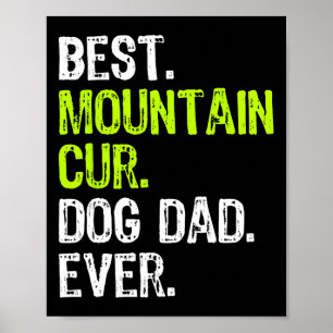 Cooler Hund Papa Vatertag Hunde Liebhaber Poster