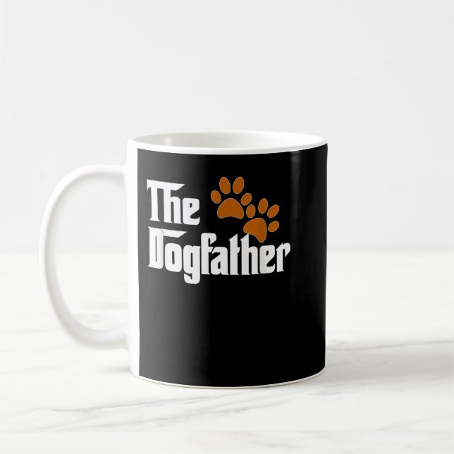 Cooler Hund Vater Hund Vater der Hund Vater Kaffeetasse (Links)