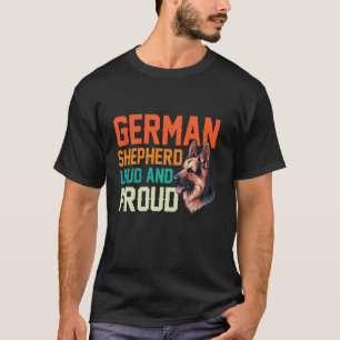 Cooler Hundebesitzer Stolz Deutscher Schäferhund B T-Shirt