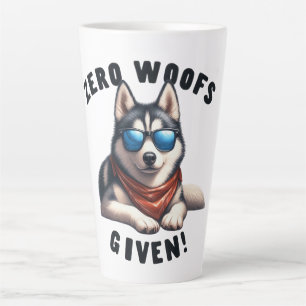 Cooler Husky-Hund Zero Bellt Nicht Milchtasse