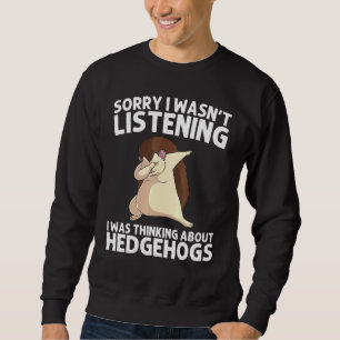 Cooler Igel für Damen und Herren Spiny Quills Gard Sweatshirt