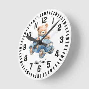 Cooler Individuelle Name Runde Wanduhr