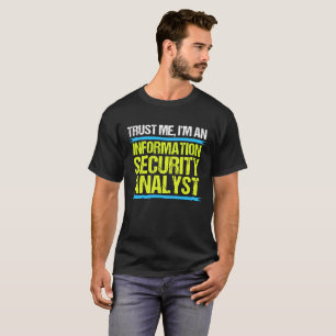 Cooler Informations-Sicherheits-Analytiker T-Shirt