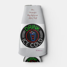 Cooler inspirierend Flasche