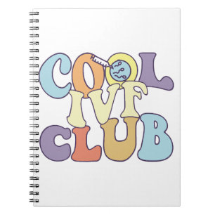 Cooler IVF Club IVF Mama Vater Transfer Day Surrog Notizblock