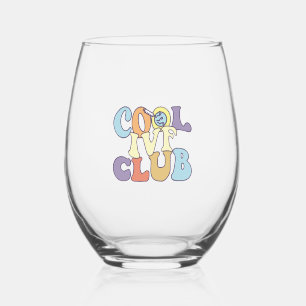 Cooler IVF Club IVF Mama Vater Transfer Day Surrog Weinglas Ohne Stiel