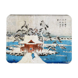 Cooler japanischer Vintager ukiyo-e Magnet