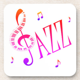 Cooler Jazz Getränkeuntersetzer