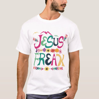 Cooler Jesus-T - Shirt für Männer - Jesus-Freak