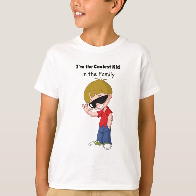 Cooler Junge T-Shirt (Vorderseite)