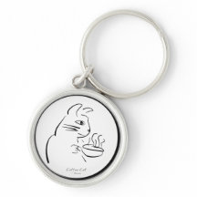 Cooler Kaffee Chat Schlüsselanhänger