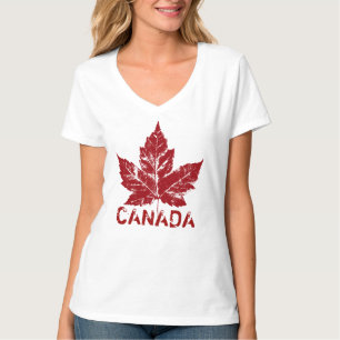 Cooler Kanada T - Shirt Retro Womens Canada Souven
