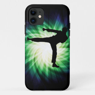 Cooler Karate-Kick iPhone 11 Hülle