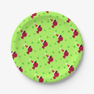 Cooler Kardinal Funny Christmas Party Paper Teller