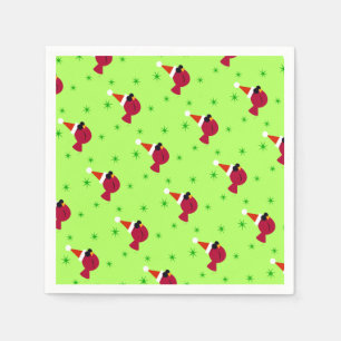 Cooler Kardinal Weihnachts Partys Cocktail Napkins Serviette