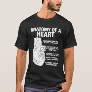 Cooler Kardiologe des anatomischen Herzens T-Shirt