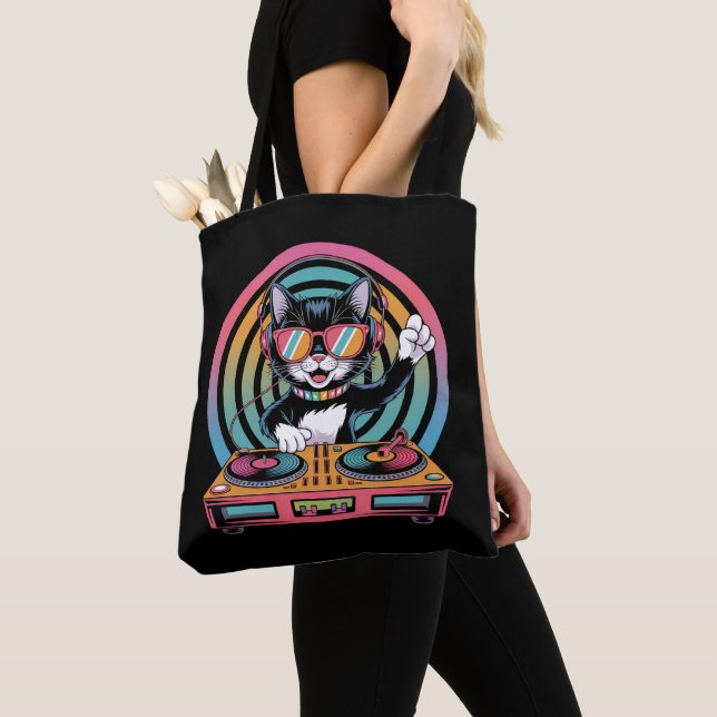 Cooler Katze DJ (Von Nahem)