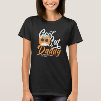 Cooler Katzenpapa Herzschlag Katzenliebhaber T-Shirt