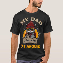Cooler Katzenpapa T-Shirt