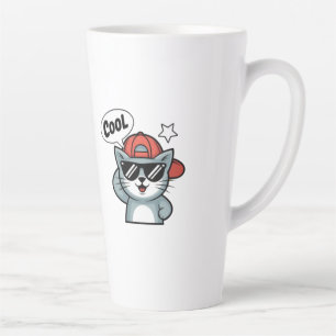 Cooler Katzenswagger Milchtasse