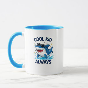 Cooler Kid Immer Haifisch-Tasse Tasse