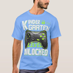 Cooler Kindergarten-Level-Entsperrtes Videospiel Z T-Shirt