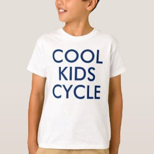 Cooler Kinderzyklus   Radfahrer Lover Öko T-Shirt