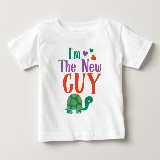 Cooler kleiner Junge Neue Typ Wortart Baby T-shirt (Vorderseite)