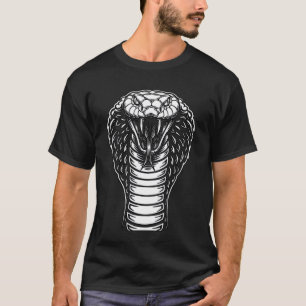 Cooler König Kobra Schlangenbeschwörer Reptilienpf T-Shirt