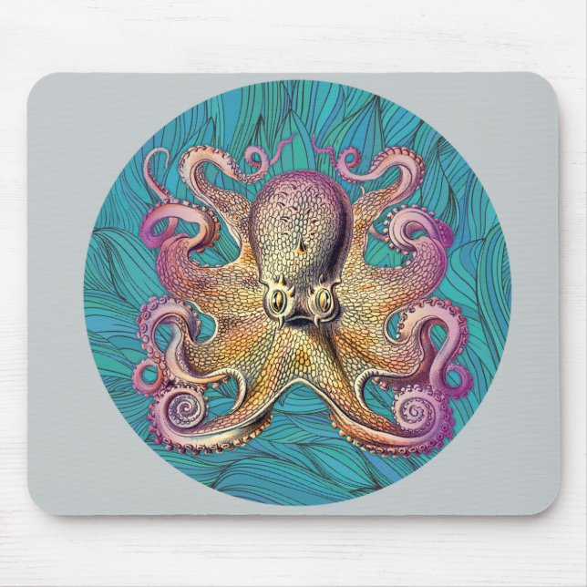 Cooler Krakendruck Mousepad (Vorne)
