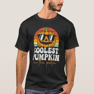 Cooler Kürbis im PatchHalloween-Kleinkind T-Shirt
