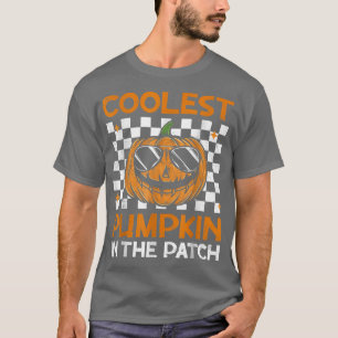 Cooler Kürbis in die Patsche Groovy Beängstigende T-Shirt