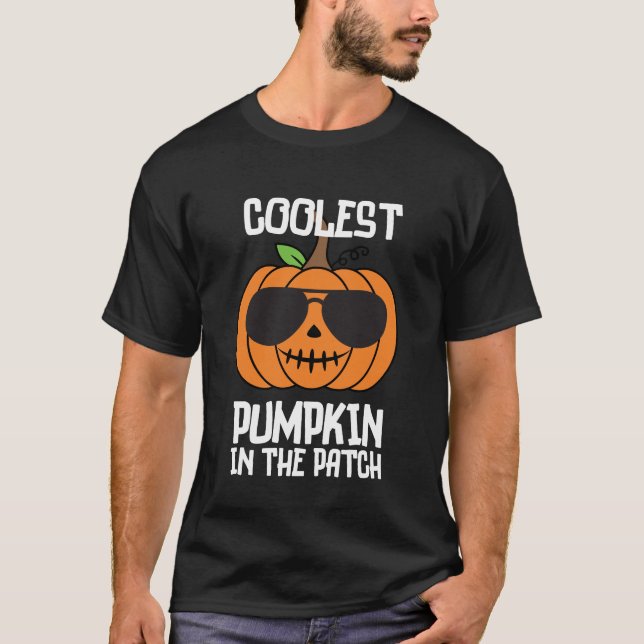 Cooler Kürbis T-Shirt (Vorderseite)