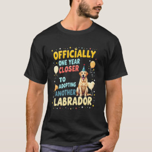 Cooler Labrador-Geburtstagshund  1 T-Shirt
