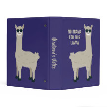 Cooler Lama-individueller Name, Text u.