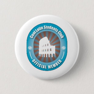 Cooler lateinischer Studenten-Verein Button