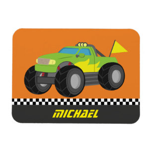 Cooler laufender grüner Monster-LKW für Magnet