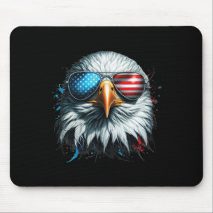 Cooler Ld Adler Amerikanische Sonnenbrille Patriot Mousepad