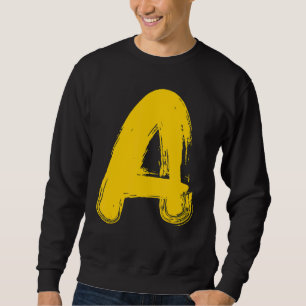 Cooler Letter A-Chipmunks für die Gruppe passend K Sweatshirt