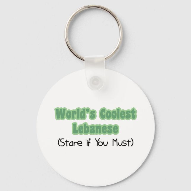 Cooler Libanese Schlüsselanhänger (Vorderseite)