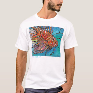 Cooler Lionfish-tropische Fische Turkeyfish T - T-Shirt
