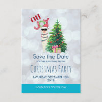 Cooler Llama auf Silver Bokeh & Icy Blu Save the D